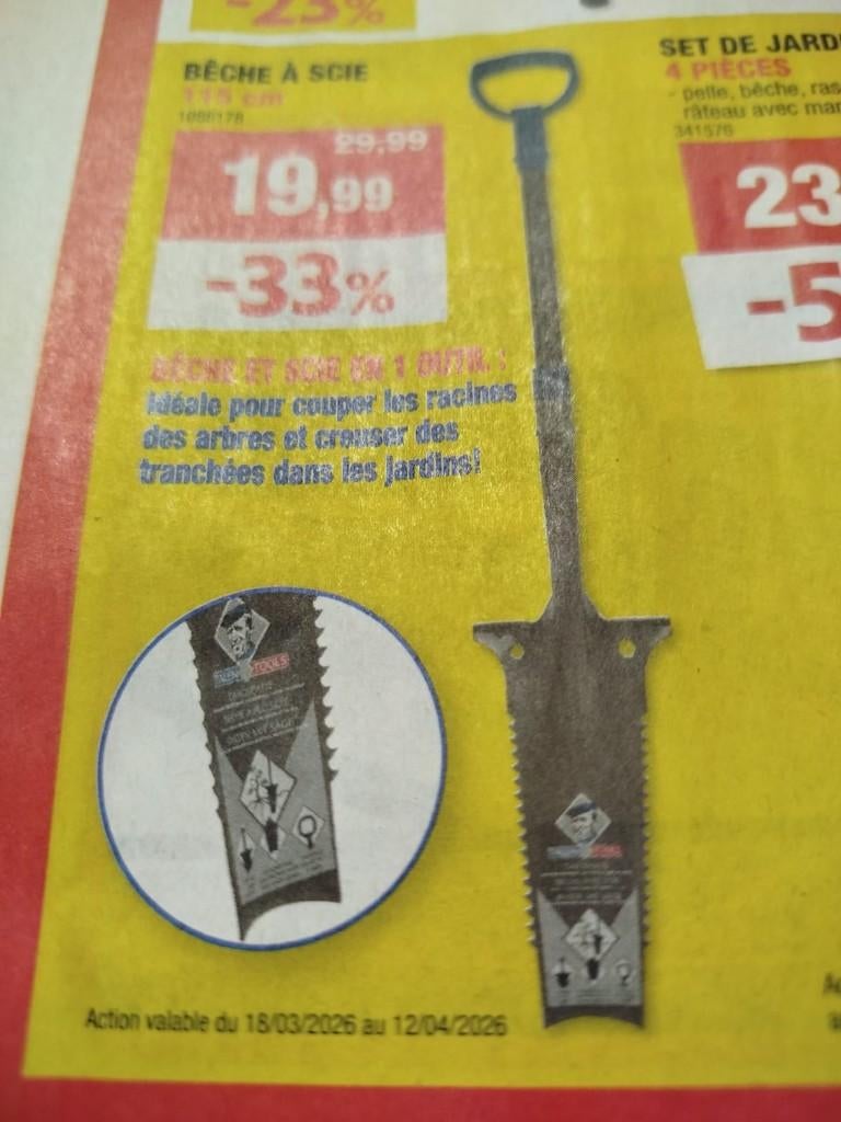 Recherche Beche crocodile, Jardin & Terrasse, Outils à main, Enlèvement, Utilisé, Bêche