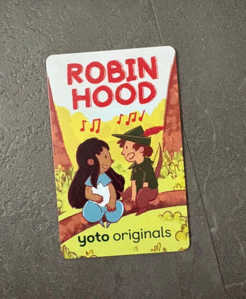 Robin Hood Yoto Kaart Engels, Boeken, Luisterboeken, Ophalen of Verzenden, Digitaal bestand, Kind