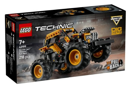 Lego Monster Jam DIGatron pull-back, Lego, Nieuw, Ophalen of Verzenden, Technic