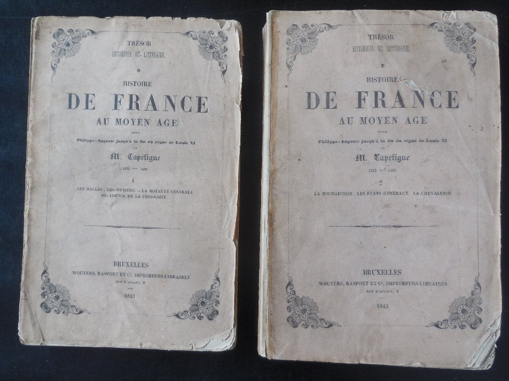 Histoire de France - Capefigue - 1843, Ophalen of Verzenden, Gelezen