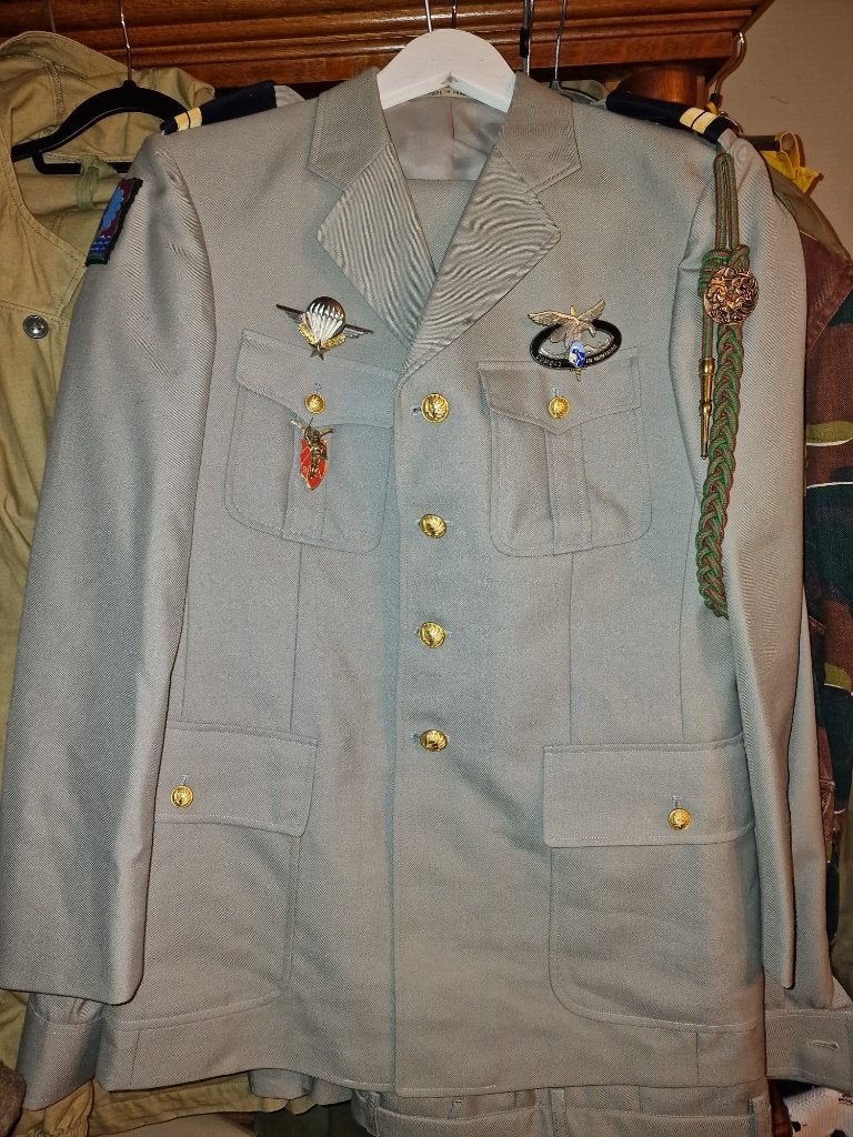 Franse Para 9 RCP uniform, Verzamelen, Ophalen of Verzenden, Landmacht, Kleding of Schoenen