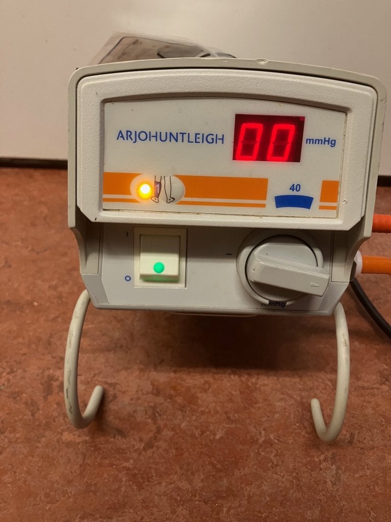 Prophylactische pomp voor beenmassage, Diversen