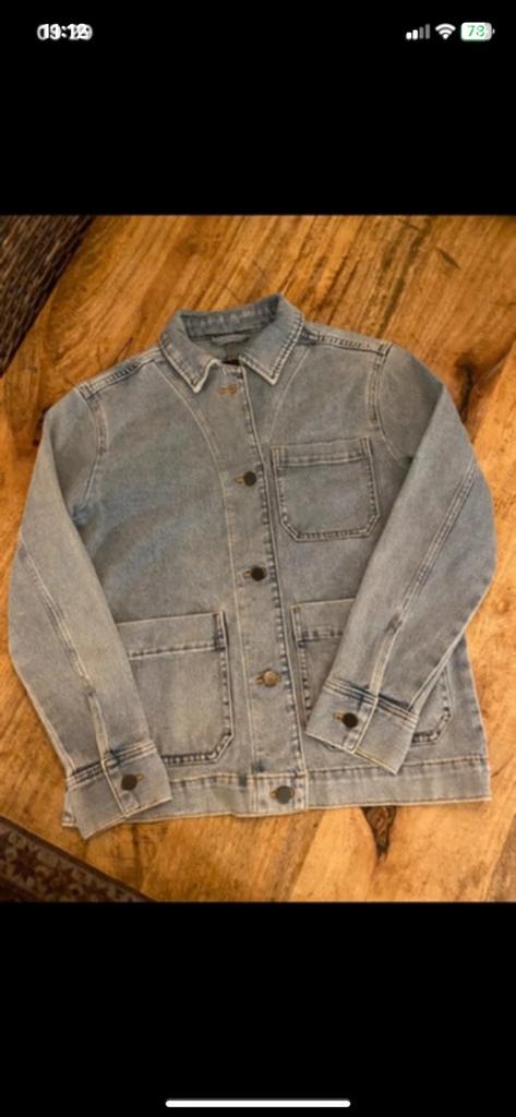 Spijkerjas M&S, Ophalen, Zo goed als nieuw, Maat 38/40 (M)