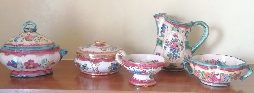 Ensemble porcelaine Rigo, Antiek en Kunst, Ophalen
