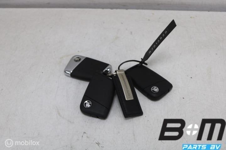 Sleutels 3x Skoda Superb 3 3V1800375AG, Gebruikt