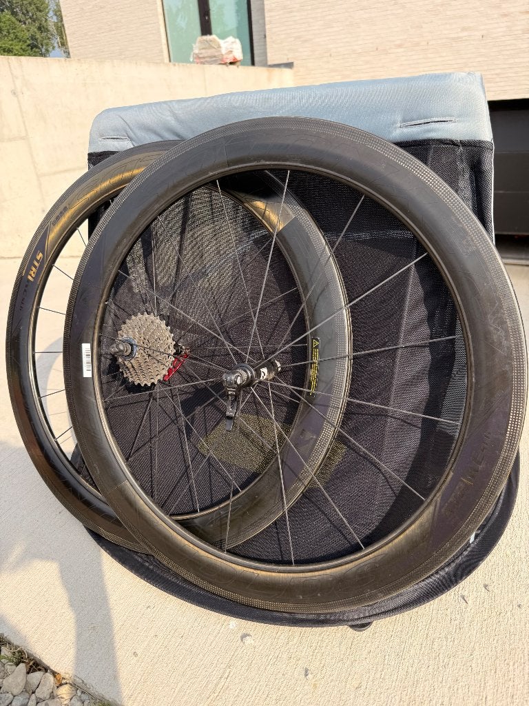 Carbon koerswielen - Reynolds Strike SLG - velgrem, Vélos & Vélomoteurs, Vélos Pièces, Comme neuf, Reynolds, Enlèvement, Carbone