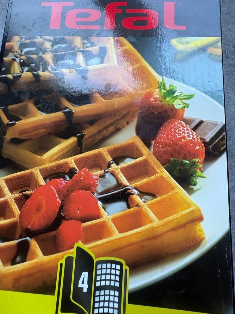 Plaque à gaufre, Ophalen, Uitneembare platen, Zo goed als nieuw
