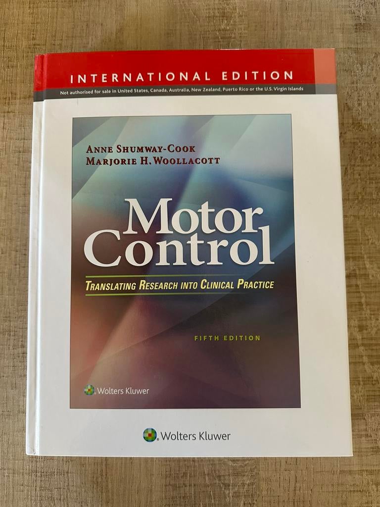 Marjorie H. Woollacott - Motor Control, Boeken, Studieboeken en Cursussen, Ophalen of Verzenden, Nieuw, Hoger Onderwijs, Marjorie H. Woollacott