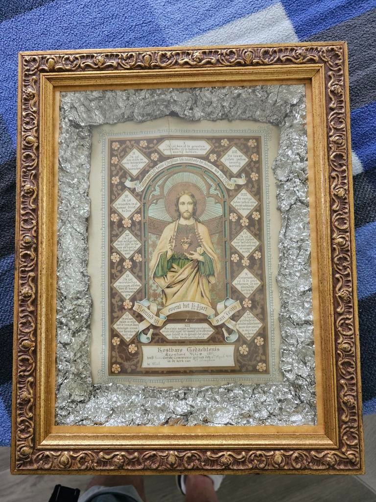 Gedachtenis communie, Antiek en Kunst, Ophalen