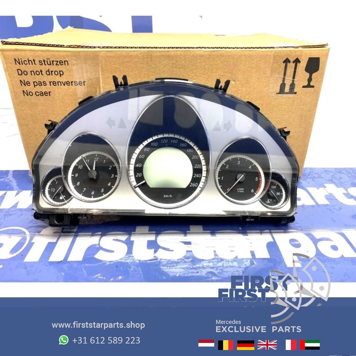 A2129001810 W212 W207 TELLERKLOK Mercedes E KLASSE TELLER CO, Utilisé, -, -, Enlèvement ou Envoi