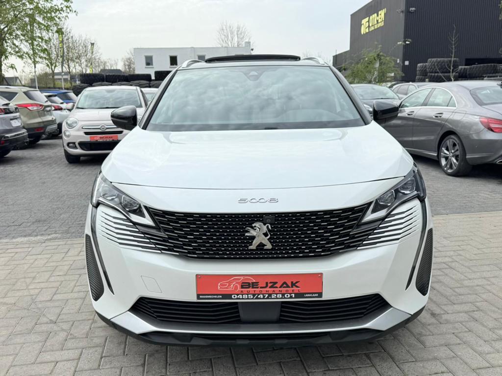 Peugeot 5008 GT-line 7pl 2021 facelift 1.5dsl 1j garantie, Auto's, Euro 6, Bedrijf, Diesel, Achteruitrijcamera