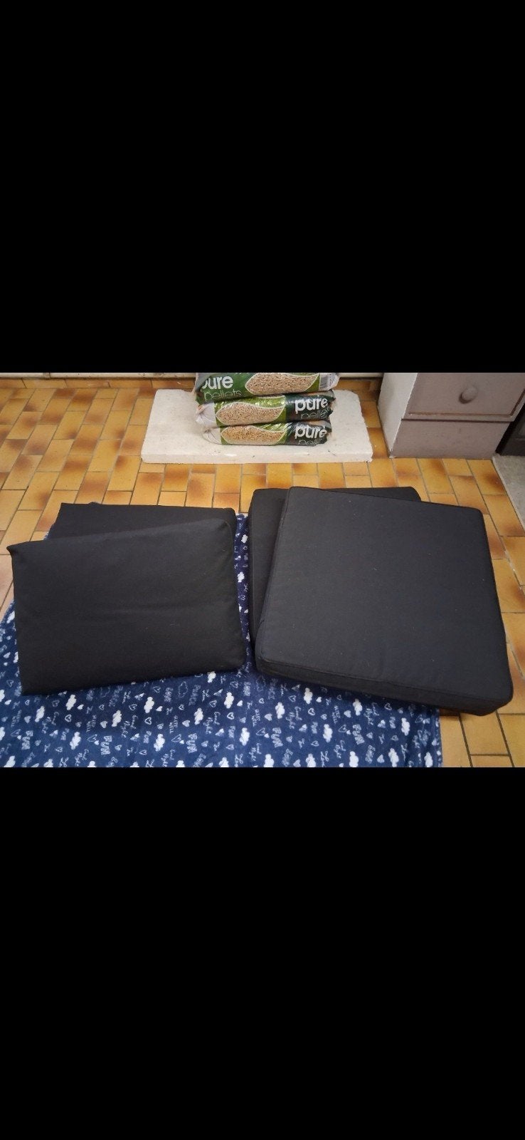 loungekussens ikea doe een mooi bod, Tuin en Terras, Ophalen, Zo goed als nieuw