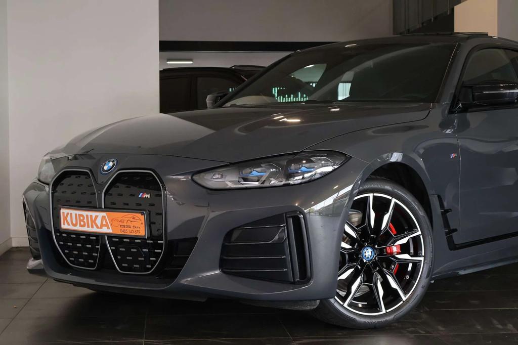 BMW i4 i4 Gran Coupe 83.9 kWh M50 Pano 360 BTW* Garantie*, Auto's, Zwart, Leder, 5 deurs, 400 kW