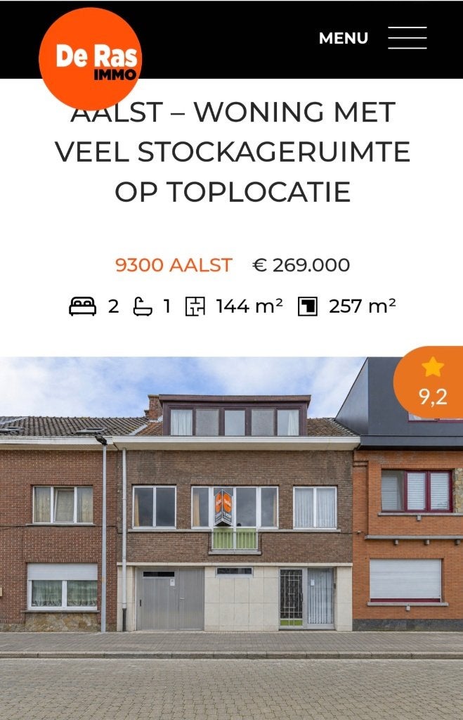 Woning met veel stockageruimte op toplocatie., Immo, Aalst 9300, Provincie Oost-Vlaanderen