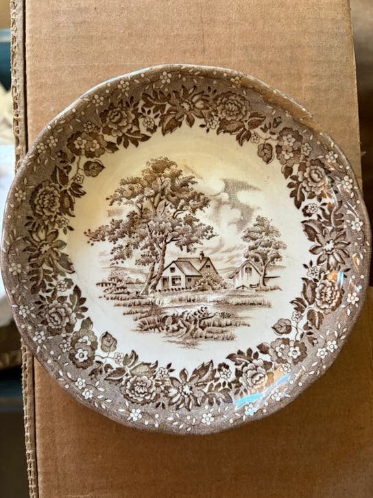 Vintage Engels Schoteltje – W.H. Grindley "Country Style", Antiek en Kunst, Antiek | Servies los, Ophalen
