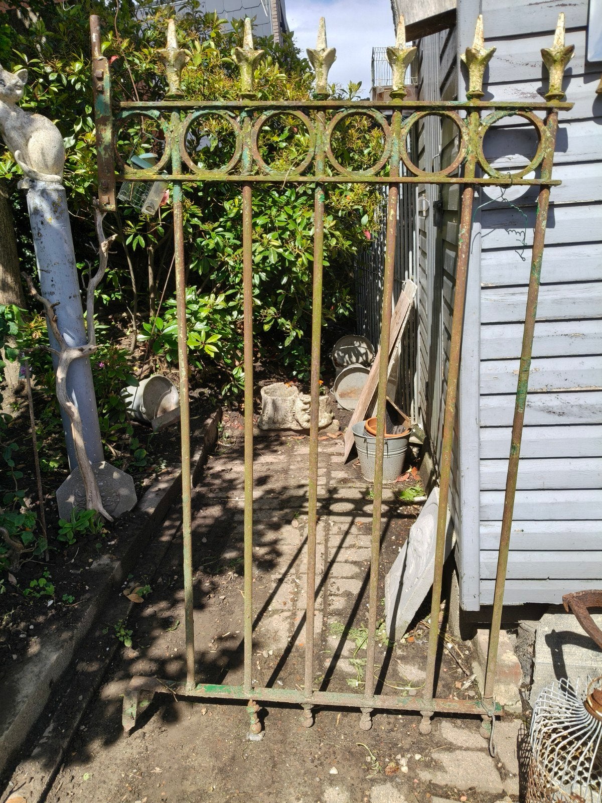 Oud ijzer hek, Tuin en Terras, Ophalen, IJzer