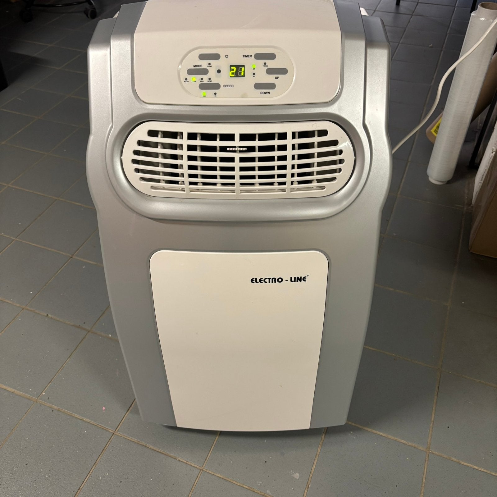Mobiele Airco, Ophalen