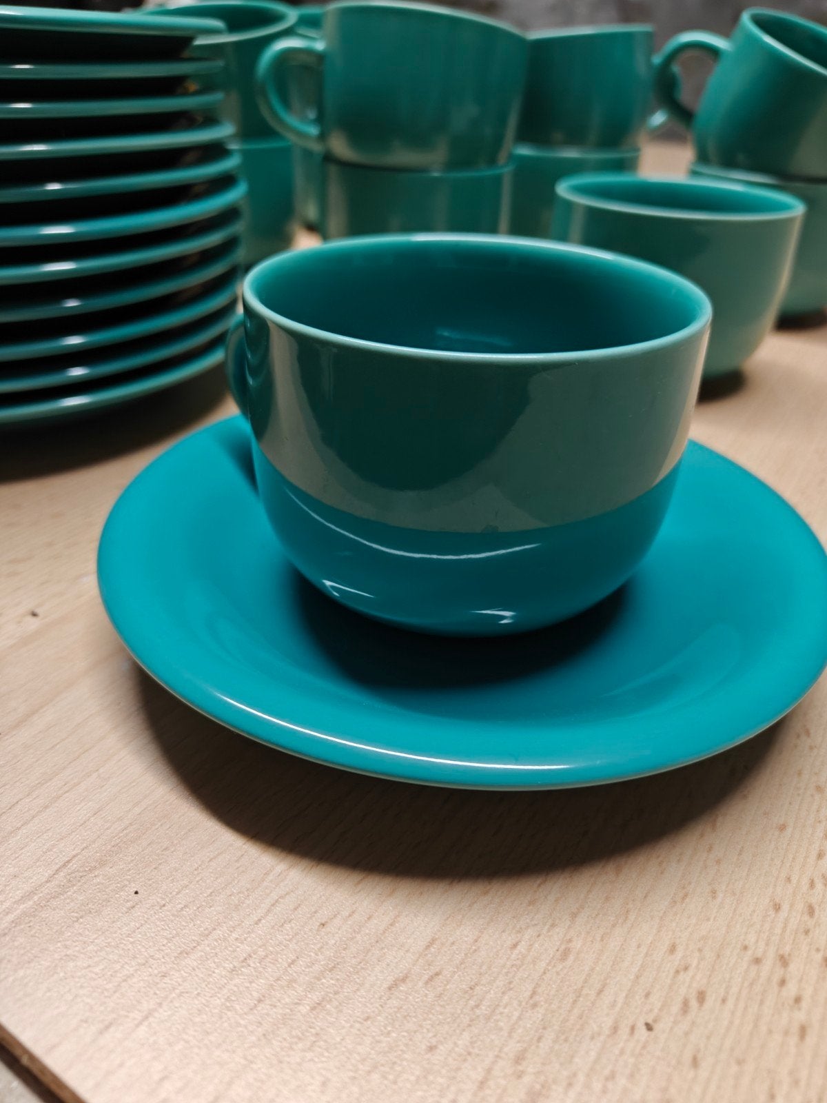 12 vintage koffietassen, Ophalen, Vintage
