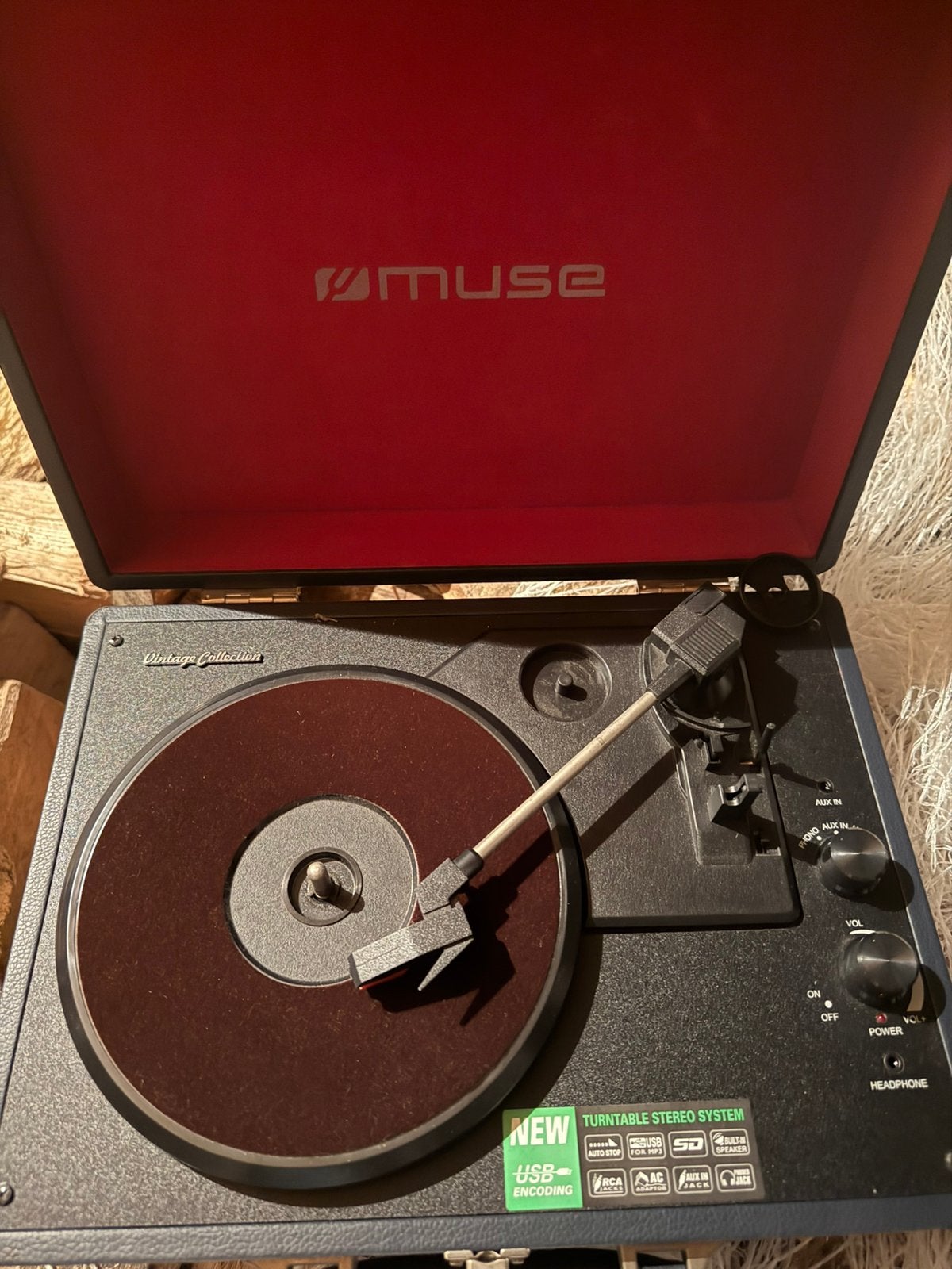 platendraaier met vynil lps samen of apart verkrijbaar, TV, Hi-fi & Vidéo, Tourne-disques, Enlèvement, Comme neuf