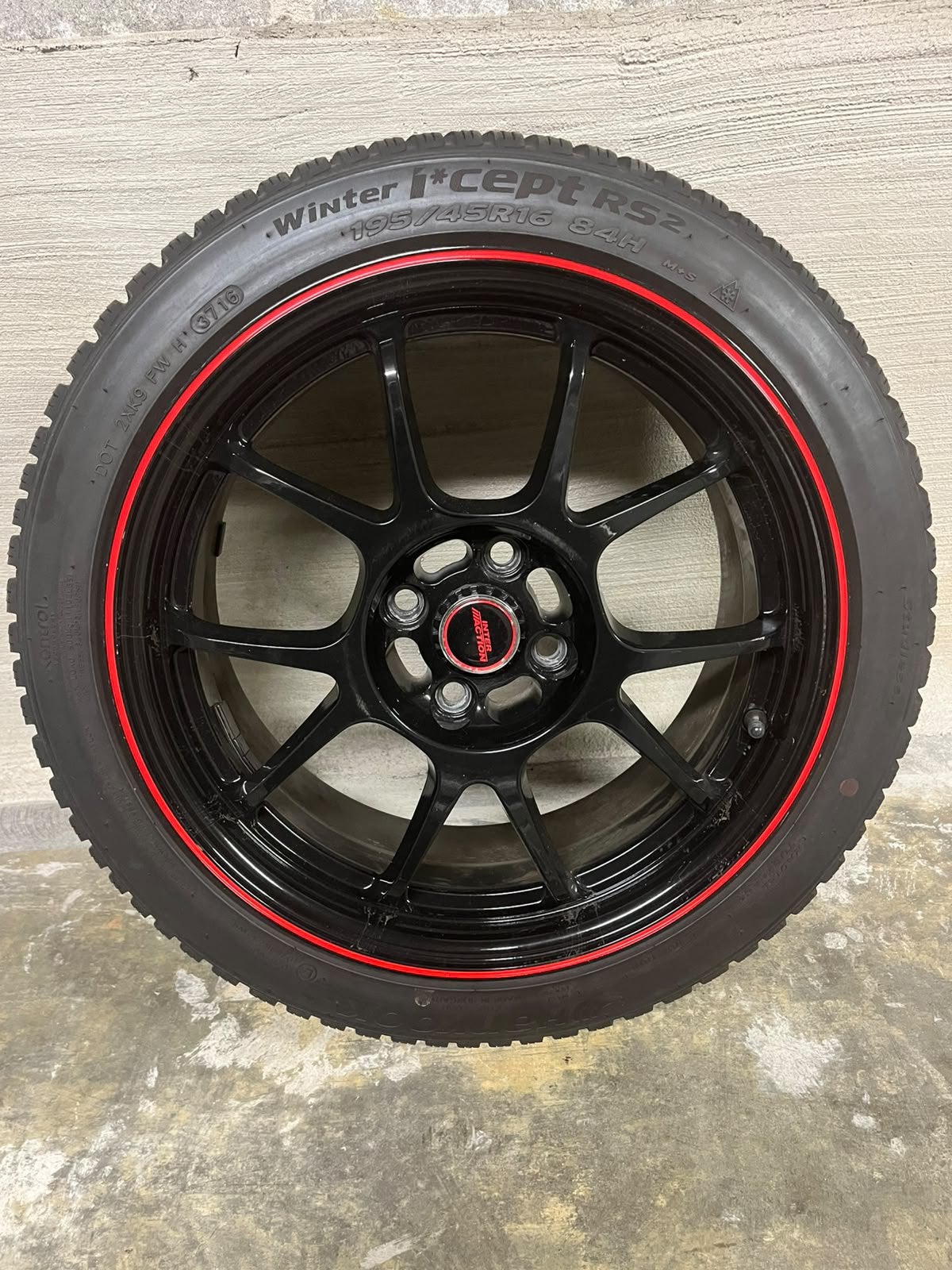 Abarth winterset 16 inch, Enlèvement