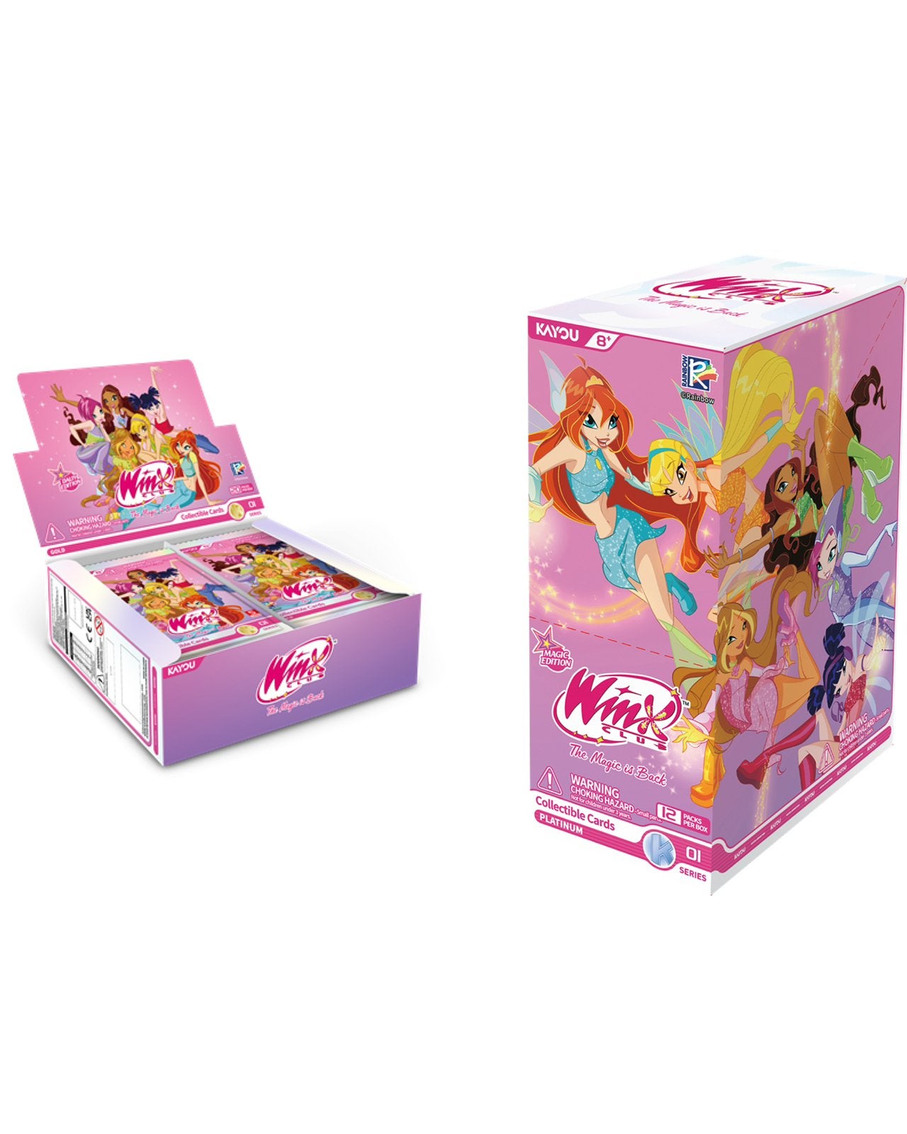 Winx Club The Magic is Back Gold & Platinum Booster Box, Ophalen of Verzenden, Zo goed als nieuw, Booster
