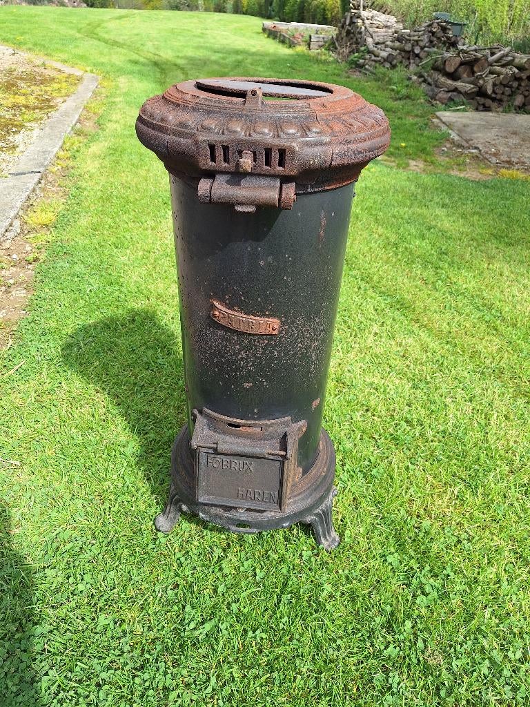 Petit poele fobrux patria, Ophalen, Gebruikt