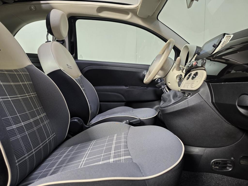 Fiat 500C 1.2i Cabrio - GPS - Airco - DAB - Topstaat!, Autos, Fiat, Achat, Euro 6, 69 ch, 2 portes