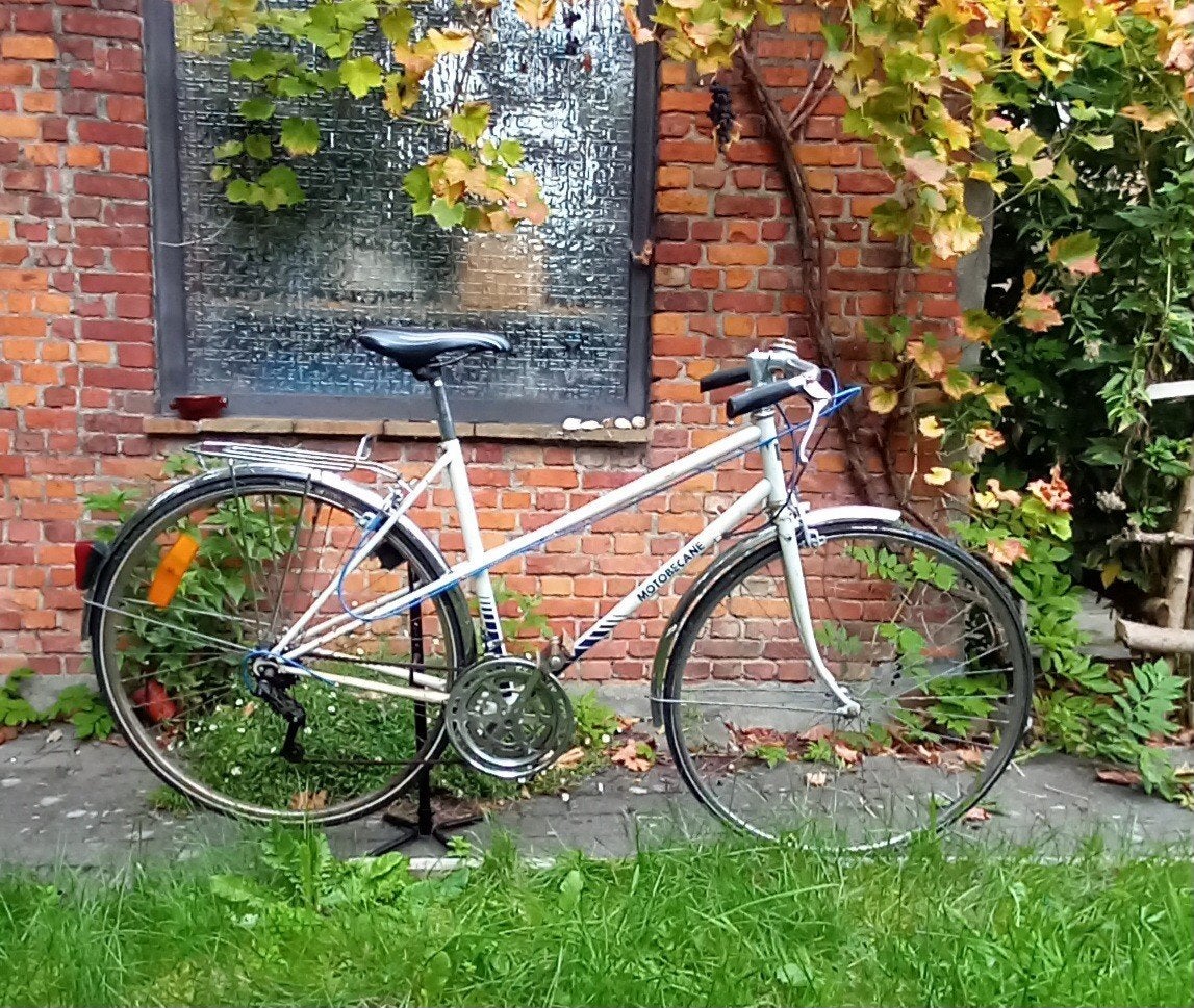 motobecane mixte randonneur, Fietsen en Brommers, 28 inch, Gebruikt, 10 tot 15 versnellingen, Velgrem
