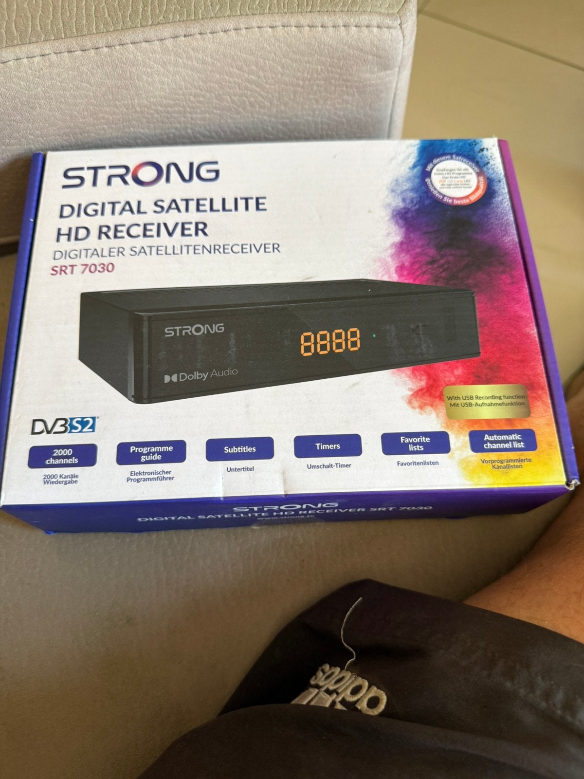 Décodeur satellite neuf, Enlèvement, Comme neuf