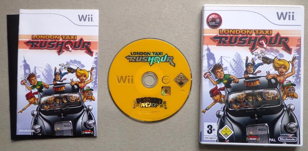 London Taxi Rushour voor de Nintendo Wii Compleet, Ophalen of Verzenden, Zo goed als nieuw
