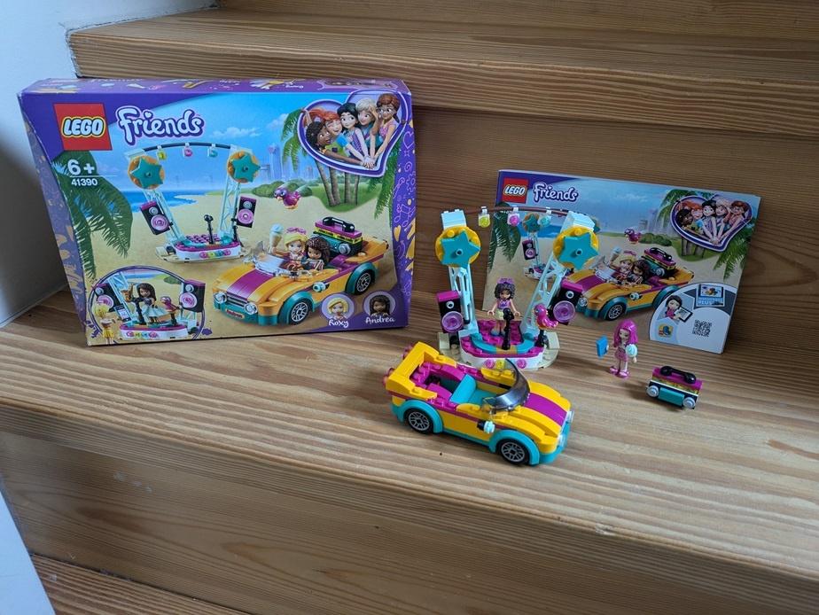 lego Friends - 41390 - Voiture et scène d' Andrea, Enfants & Bébés, Jouets | Duplo & Lego, Utilisé, Lego, Friends, Enlèvement