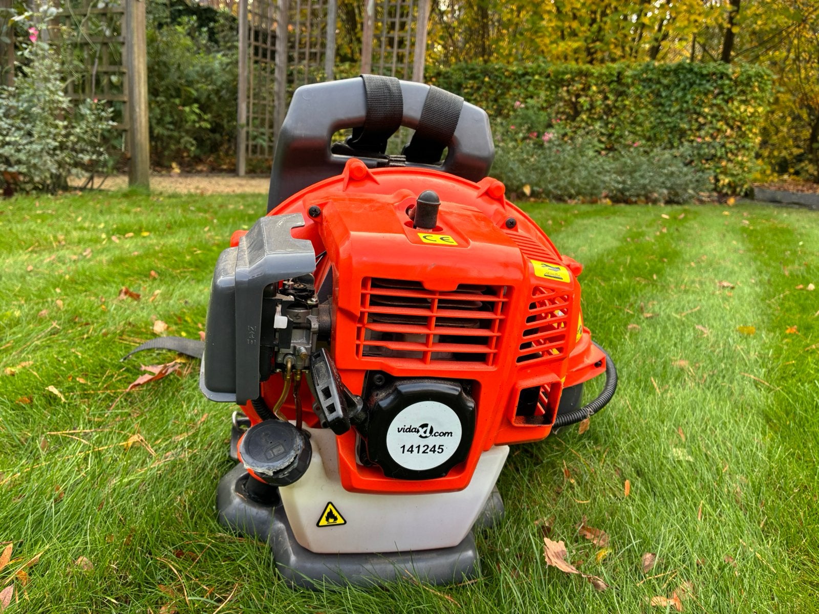 Bladblazer benzine, Tuin en Terras, Ophalen, Zo goed als nieuw, Benzine