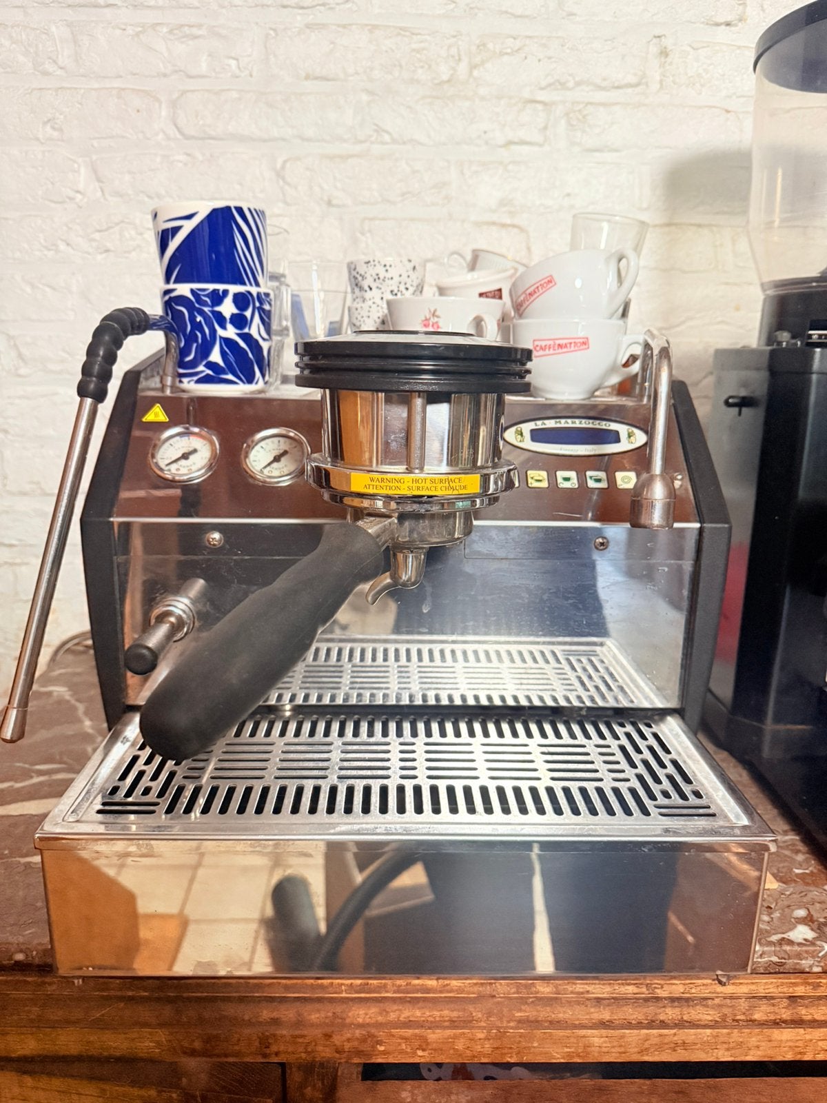 La marzocco GS3, 10 kopjes of meer, Gemalen koffie, Zo goed als nieuw, Ophalen