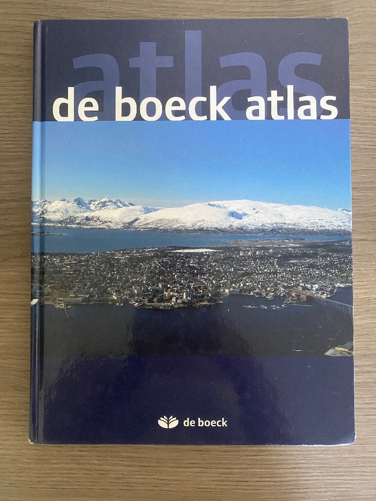 De boeck Atlas, Boeken, Gelezen, ASO, Ophalen of Verzenden, Aardrijkskunde