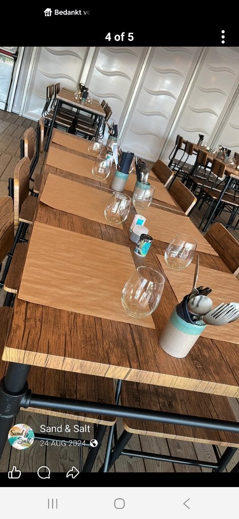 Lot tafels en stoelen, Ophalen, Gebruikt, Meubilair