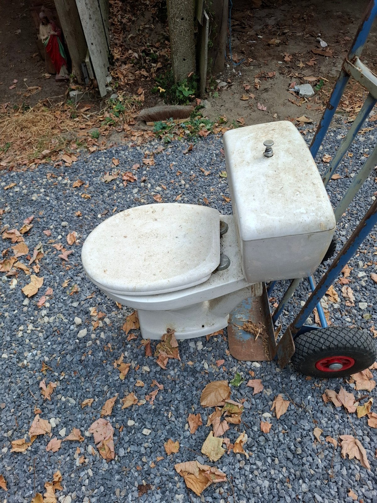gratis wc, Enlèvement, Utilisé