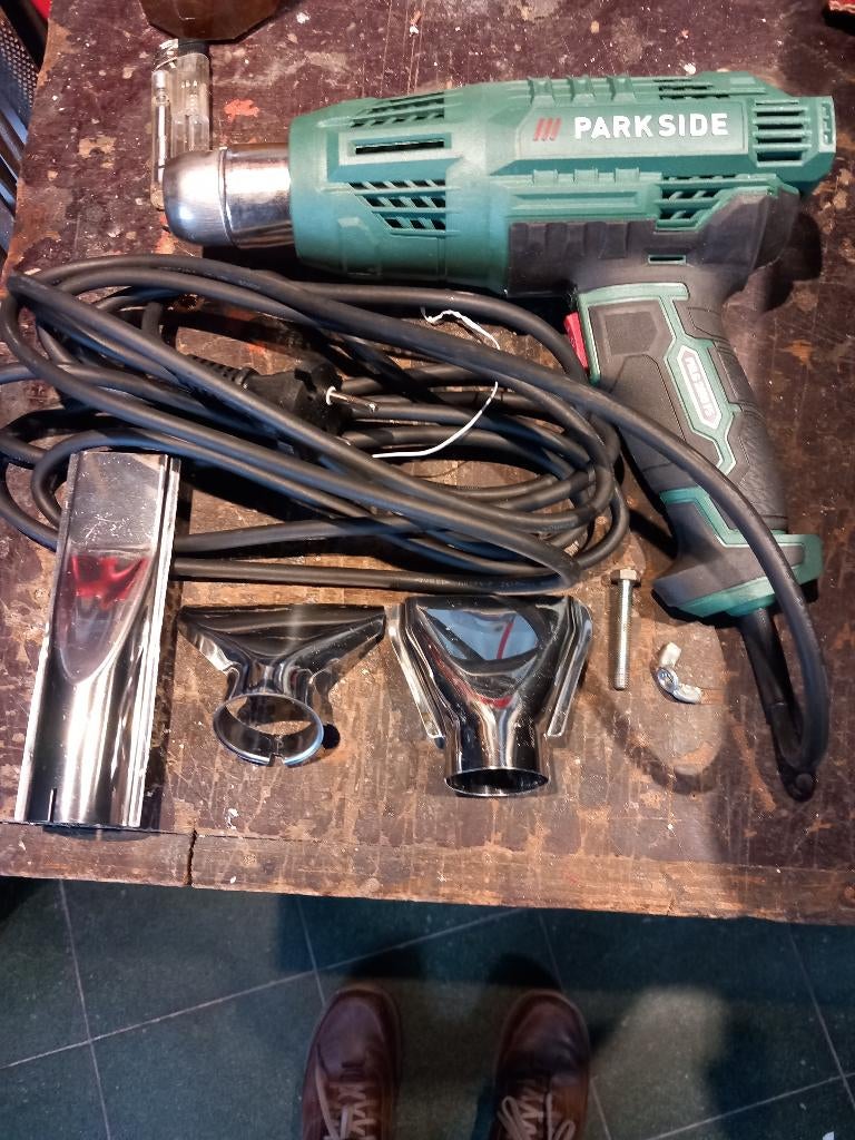 hete luchtpistool parkside, Doe-het-zelf en Bouw, Ophalen, Nieuw