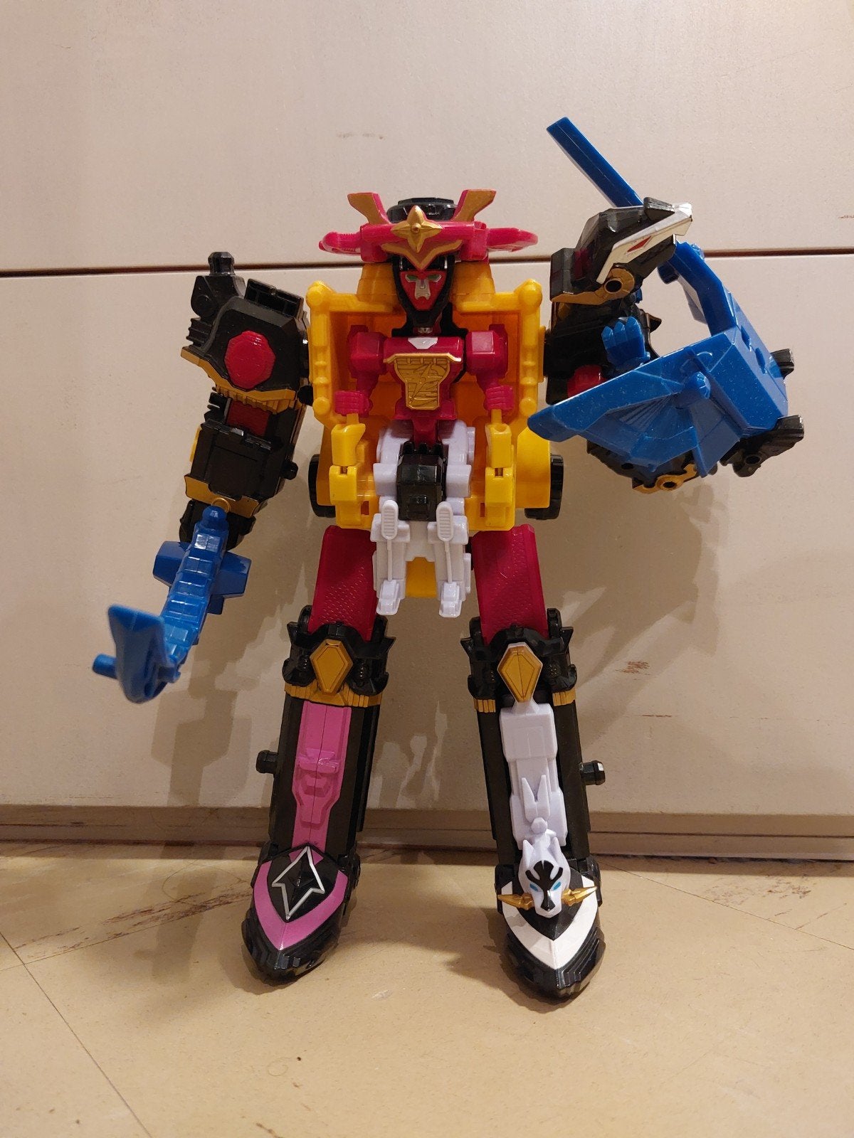 Transformer Power Rangers Ninja Steel, Ophalen of Verzenden, Gebruikt