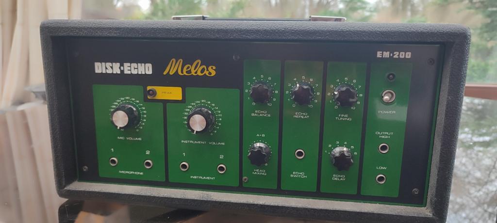 Melos disk-echo & Roland rythm 55, Musique & Instruments, Enlèvement ou Envoi