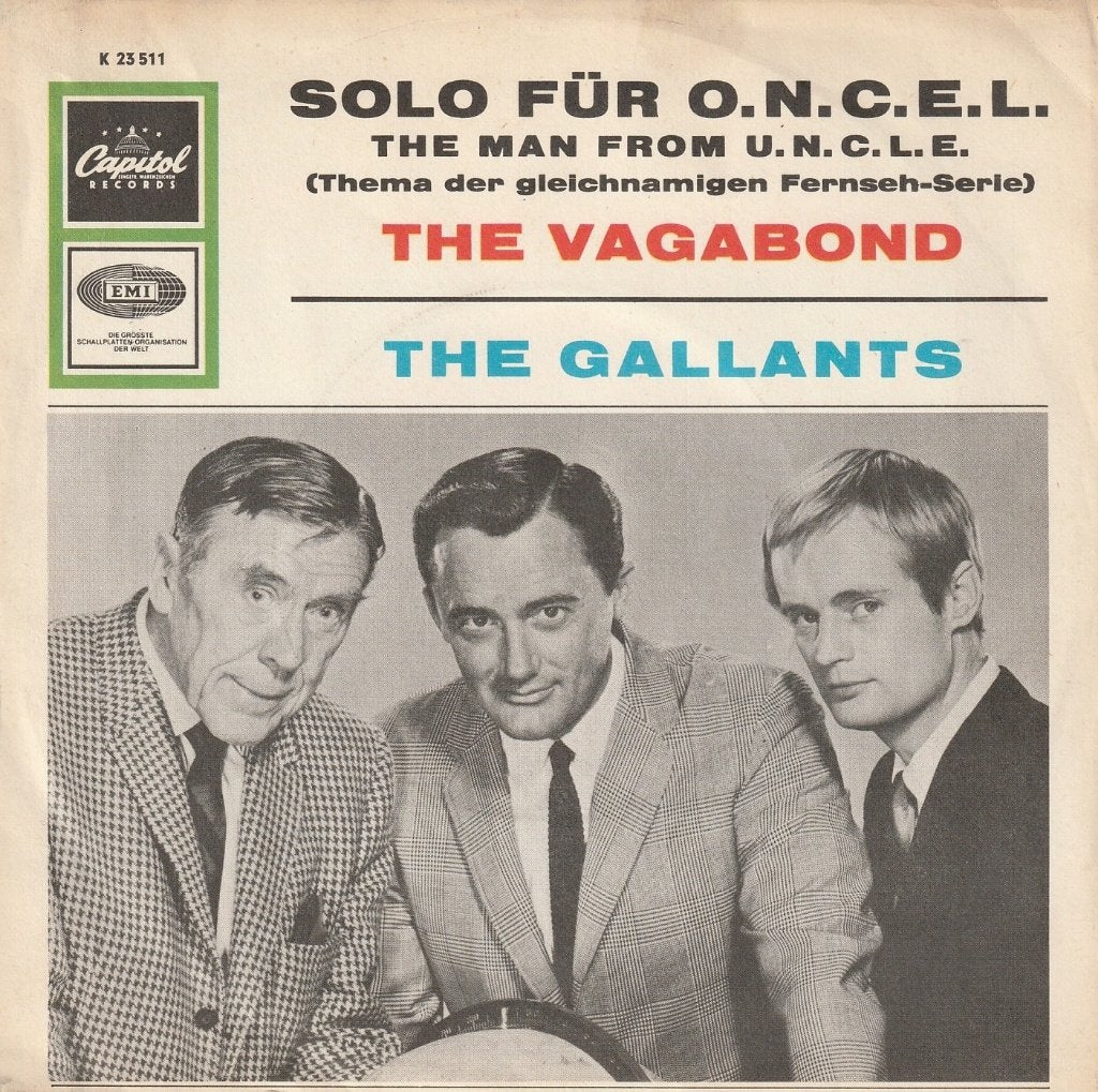 The Gallants - Man from U.N.C.L.E. - Ost, CD & DVD, Vinyles Singles, Enlèvement ou Envoi, 7 inch, Comme neuf, Pochette photo