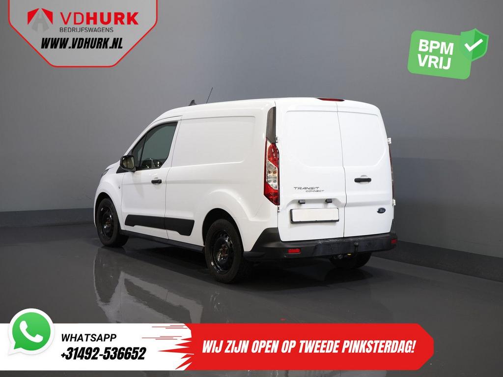 Ford Transit Connect 1.0 100 pk Trend BENZINE BPM VRIJ! Stan, Auto's, Wit, Bedrijf, Handgeschakeld, Ford