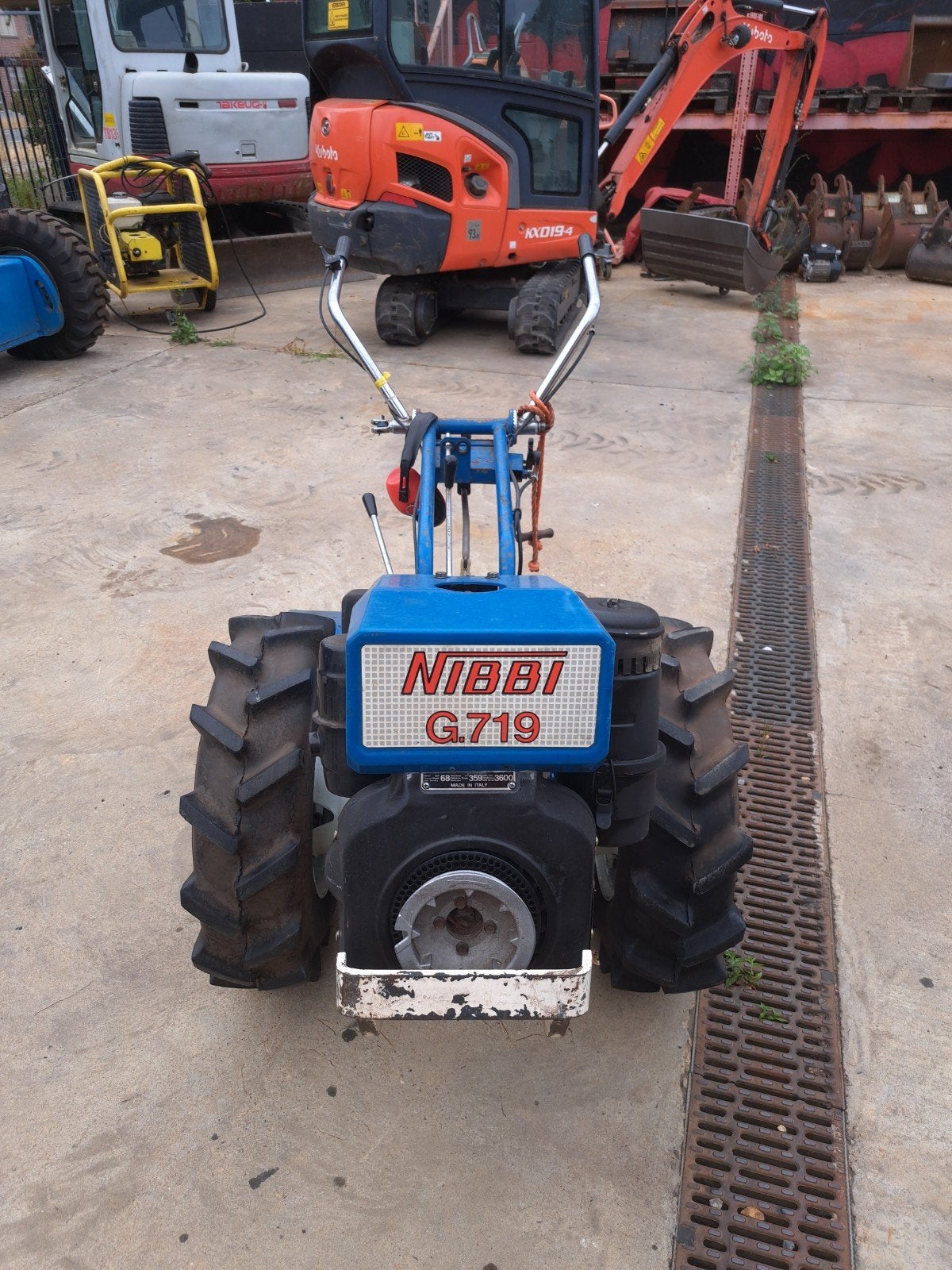 frees met ploeg nibbbi, Tuin en Terras, Hand-tuingereedschap, Ophalen