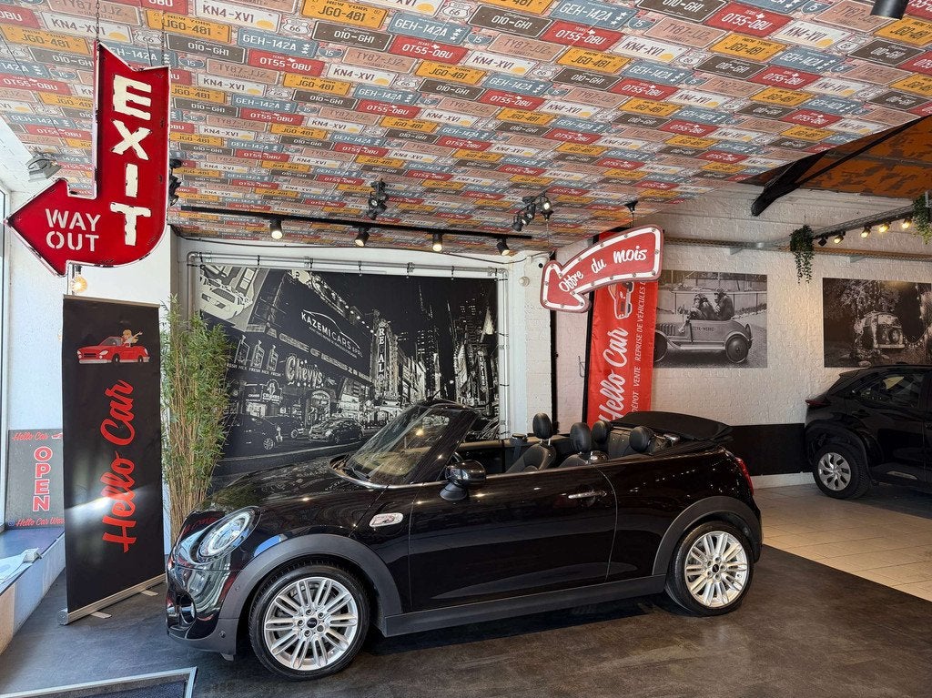 MINI Cooper S Cabrio * 2.0A Cooper S * CARPLAY * CARNET FULL, Electronic Stability Program (ESP), Euro 6, Entreprise, Cabriolet