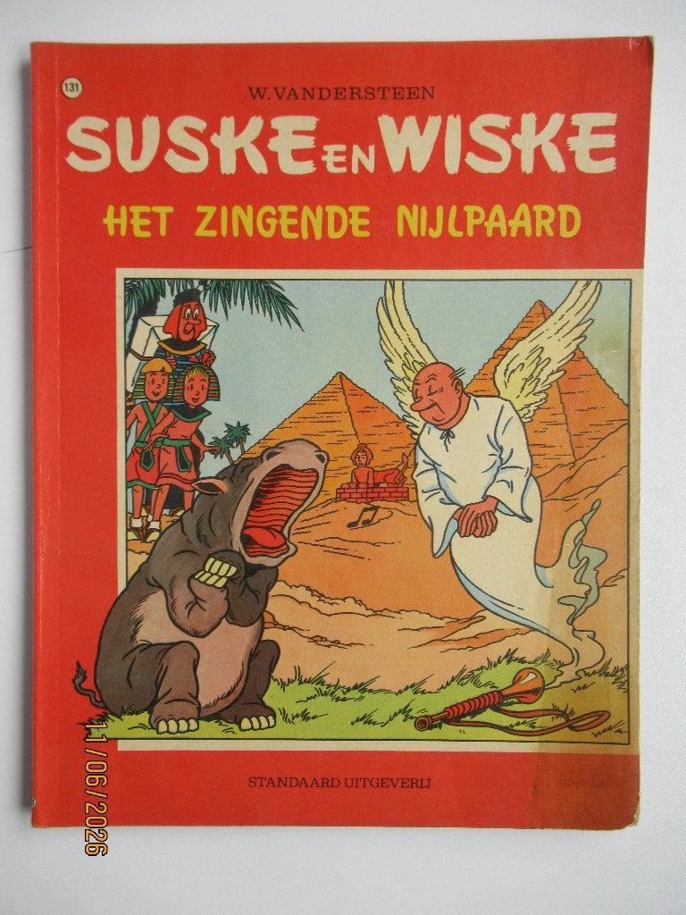 suske en wiske...nr.131...het zingende nijlpaard........1972, Ophalen of Verzenden, Gelezen