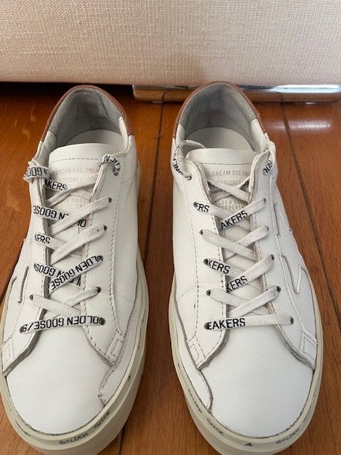 Golden Goose sneakers, model Hi-Star, wit, Wit, Ophalen of Verzenden, Zo goed als nieuw, Sneakers