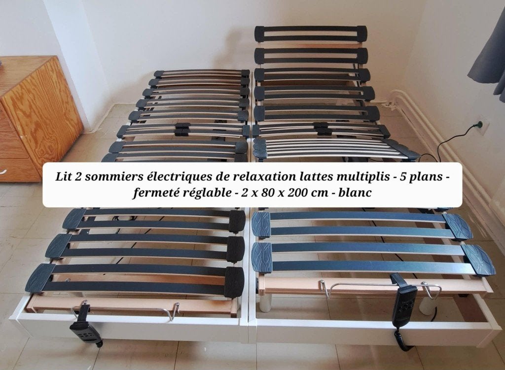 Lit électrique 2 personnes, Maison & Meubles, Enlèvement, Utilisé, Autres types