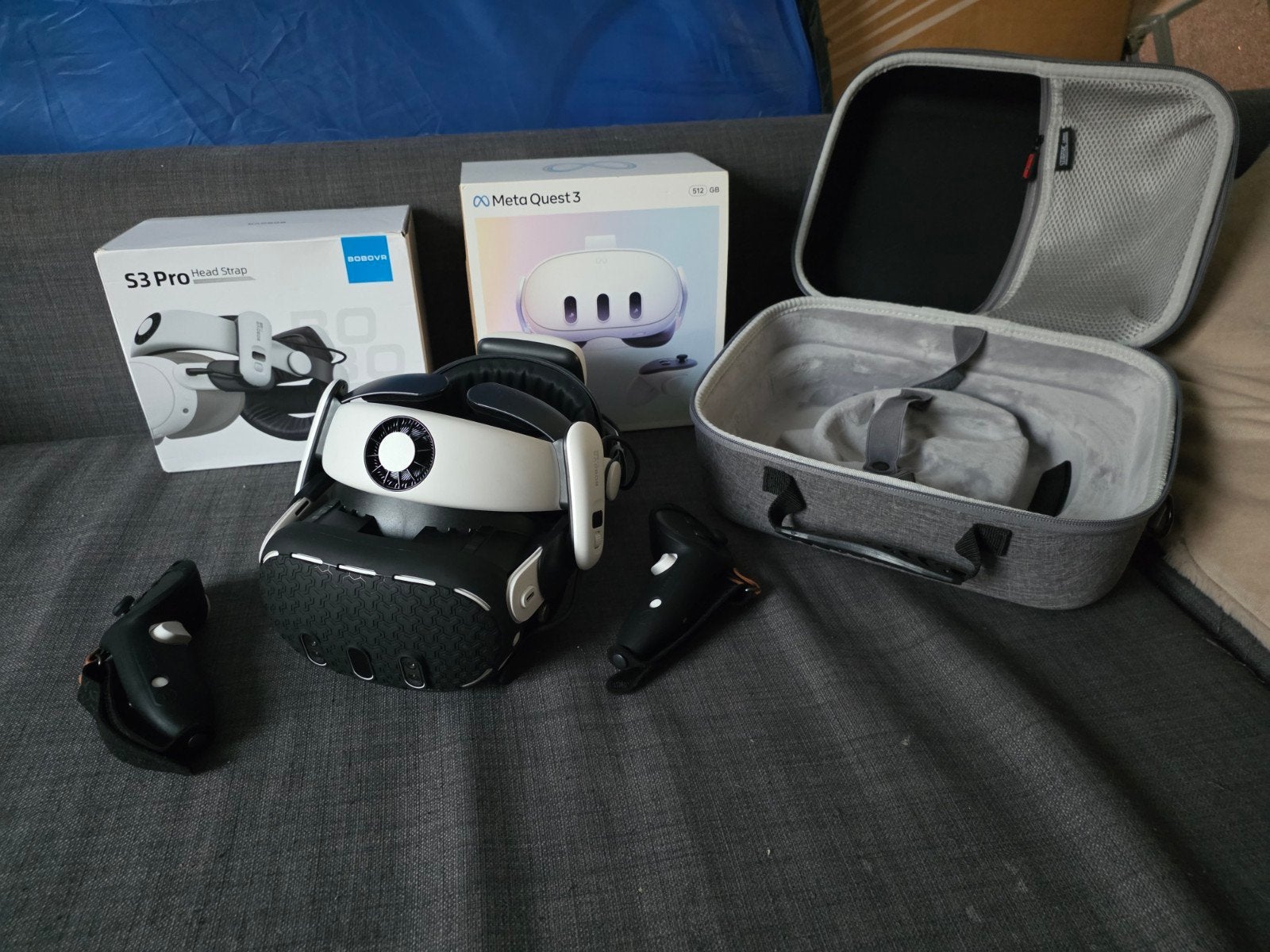 Meta Quest 3 512 GB - perfecte staat, Ophalen, Zo goed als nieuw, VR-bril, Overige platformen