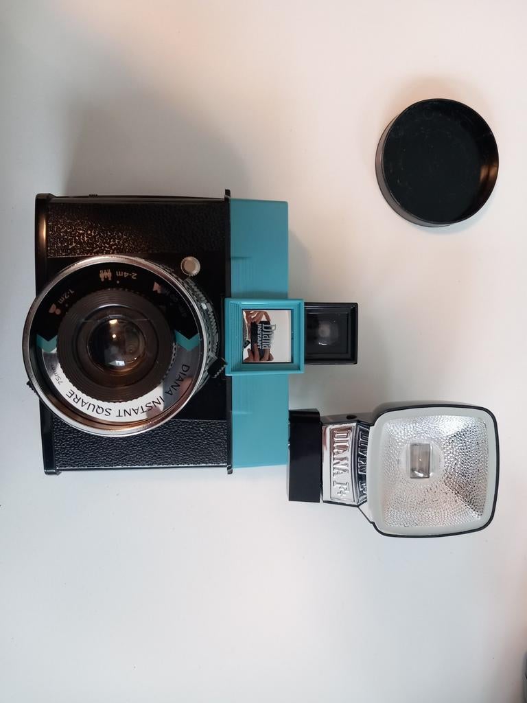 Diana instant square (Lomography), Audio, Tv en Foto, Ophalen of Verzenden, Polaroid, Polaroid