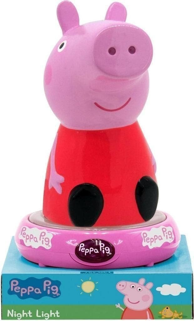 Peppa Pig 3D Led Nachtlampje / Lampje, Overige merken, Nieuw, Ophalen of Verzenden, Roze