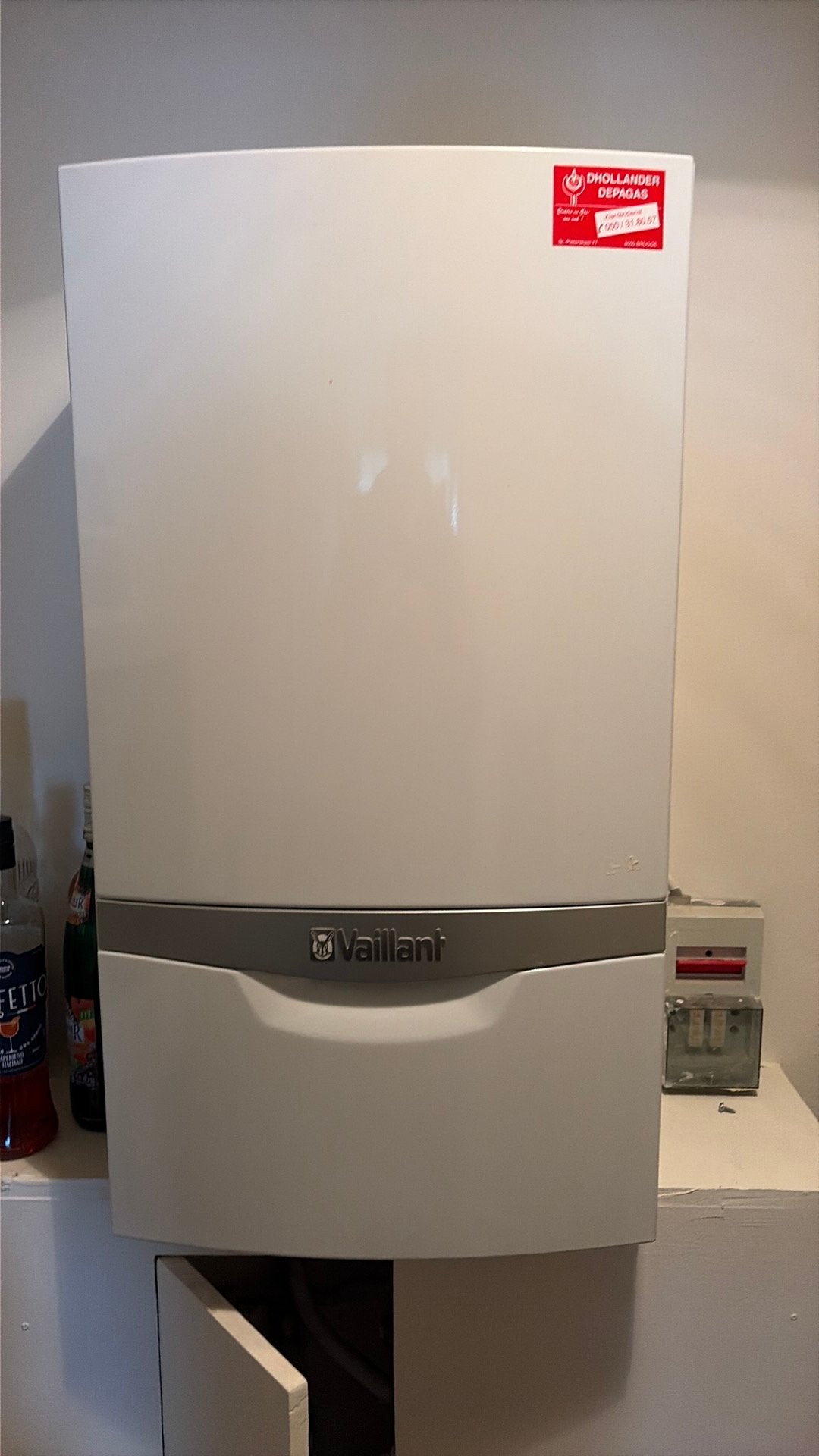 Vaillant atmo tec plus vuw280 28kw gasketel, Bricolage & Construction, Chauffe-eau & Boilers, Enlèvement, Utilisé, Gaz naturel